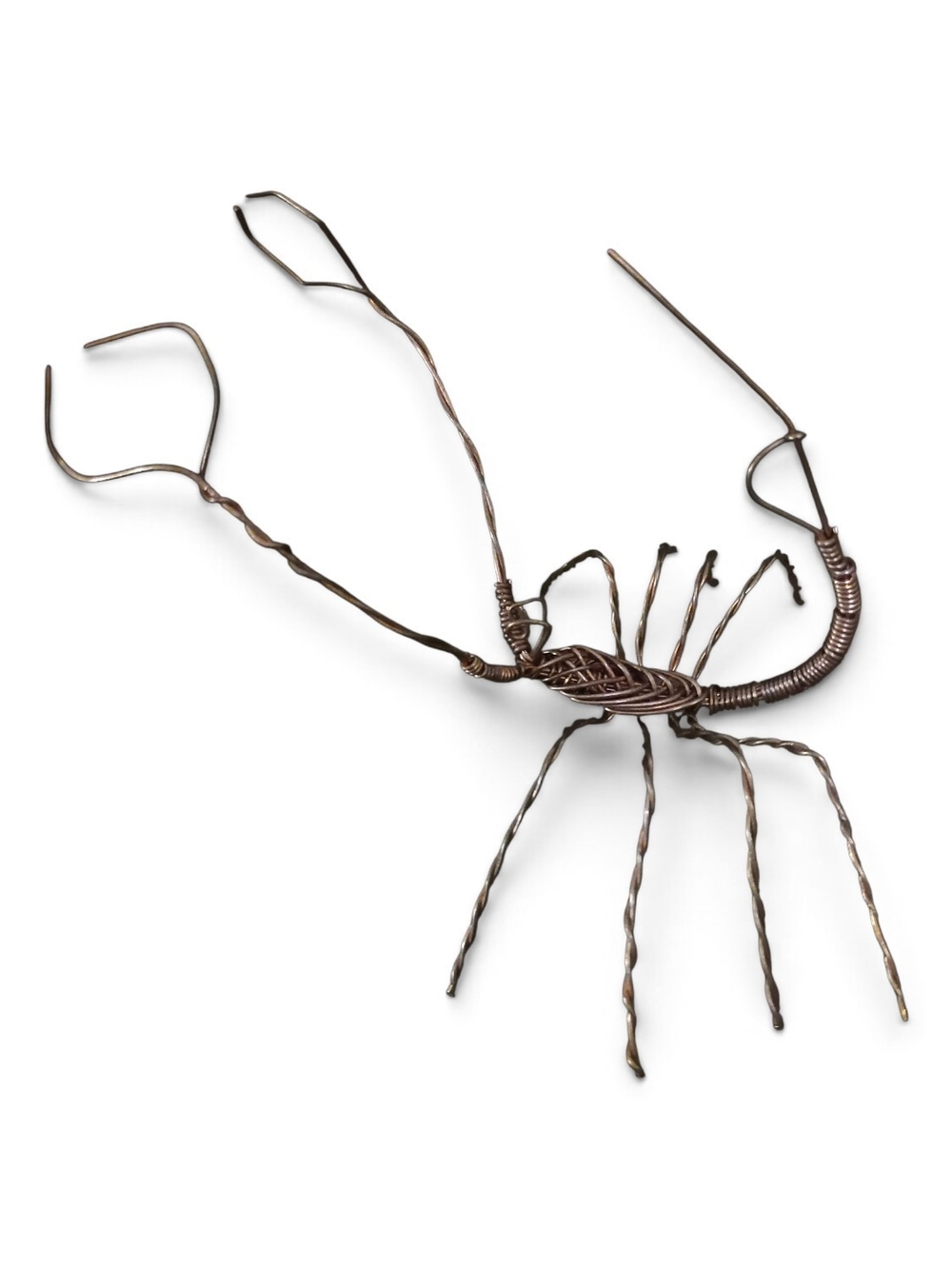 Copper Wire Scorpion Décor